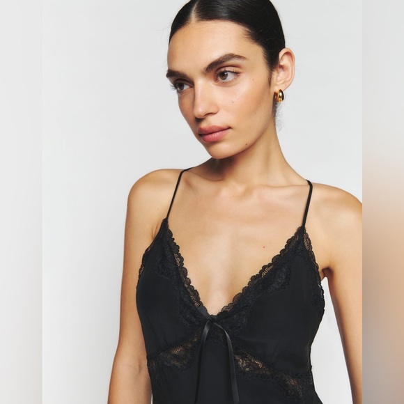 Reformation Milania Silk Dress - Picture 3 of 7